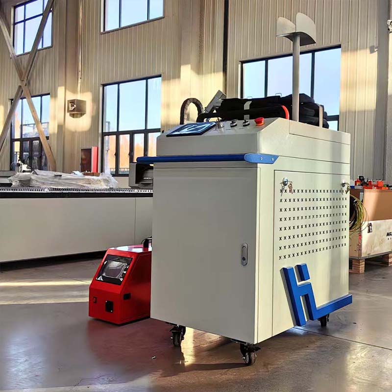 Industrial Applications Of Laser - 3000Wポータブルファイバーレーザー溶接機（産業および建設金属製造用途向け）