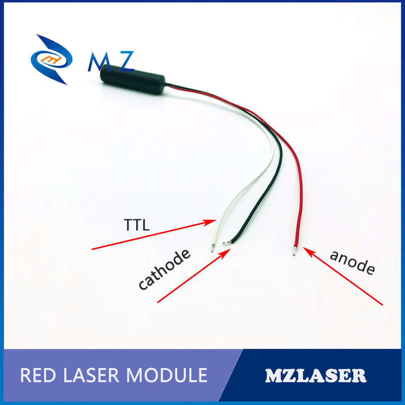 Industrial Applications Of Laser - 工業用グレードPMW制御レッドドットレーザーモジュール8MM 635NM 15MW/20MW/25MW、精密用途向けAPCドライブ搭載
