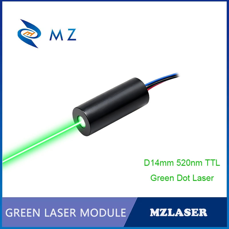 Industrial Applications Of Laser - コンパクトミニTTL PWMグリーンレーザーダイオードモジュール 520nm 10mw 30mw 50mw