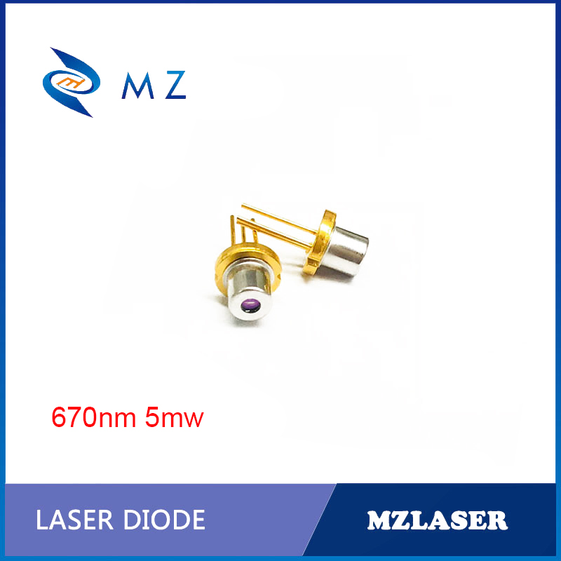Industrial Laser Packaging - 5mwレーザーダイオード670nm,手5.6mmパッケージ,工業用,赤
