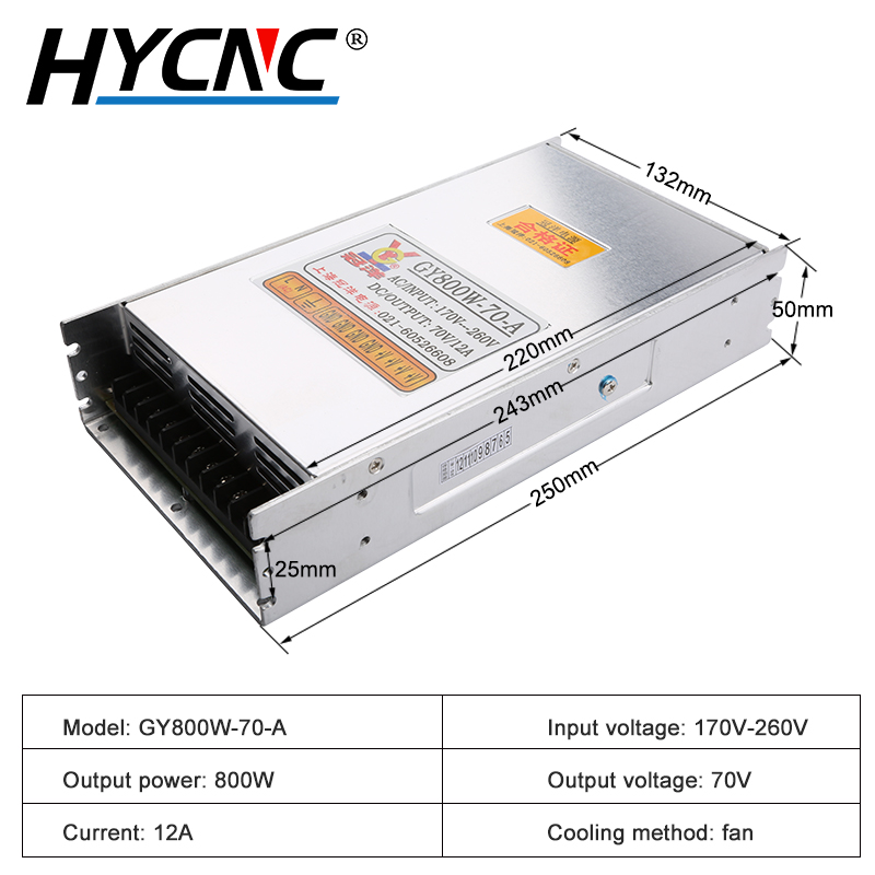 CNCレーザー彫刻スイッチ,照明用変圧器,70v GY800 - Industrial Laser Supply のレビューと価格