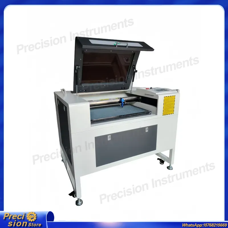 6090 CNCレーザー彫刻機 100W CO2 木材、アク - Industrial Laser Etching のレビューと価格