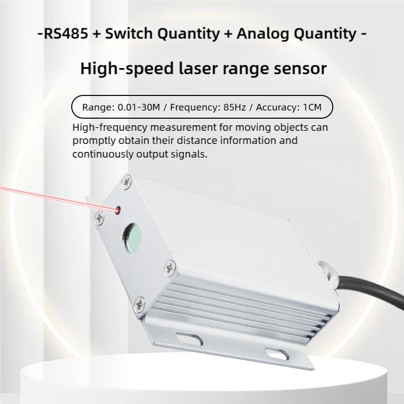2 個レーザー変位距離センサーアナログ量 4-20Ma 0- - Industrial Laser Displacement Sensor のレビューと価格