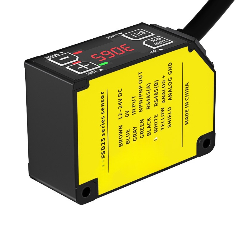 高精度レーザー変位測距センサー FSD25 工業用厚さ測定  - Industrial Laser Displacement Sensor のレビューと価格