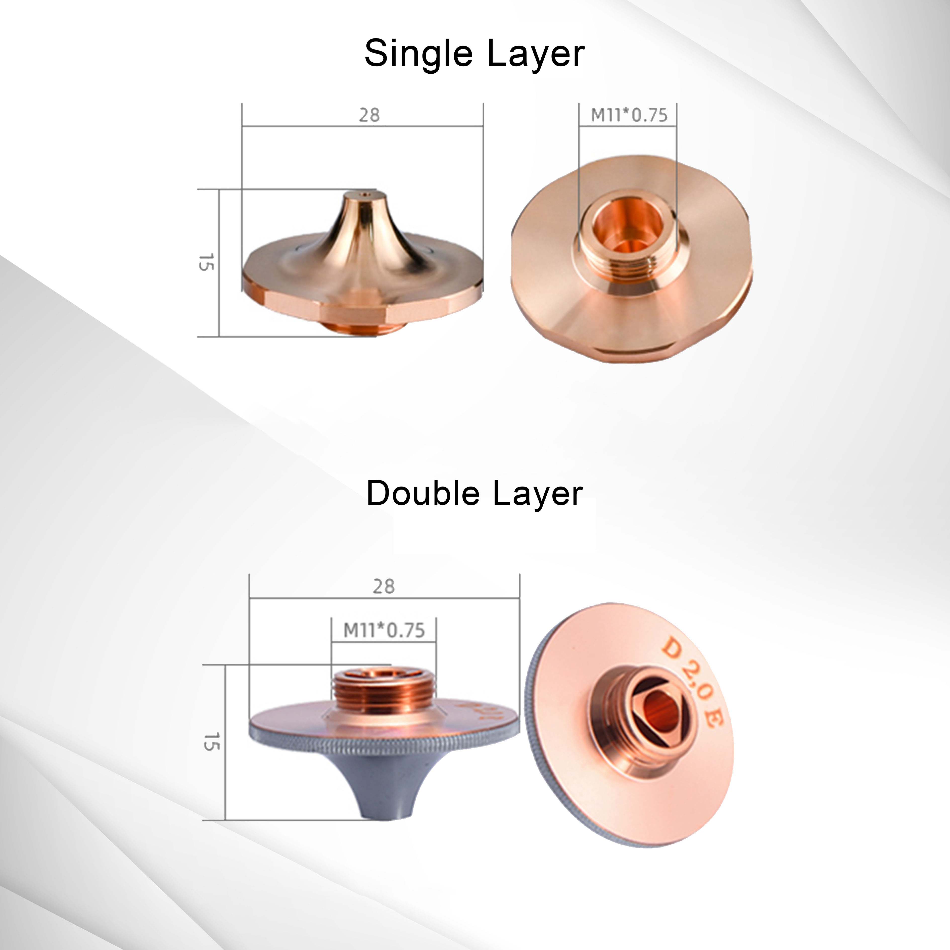 BOCI純正D28 M11レーザー切断ノズルSP-S SP- - Industrial Laser Solutions のレビューと価格