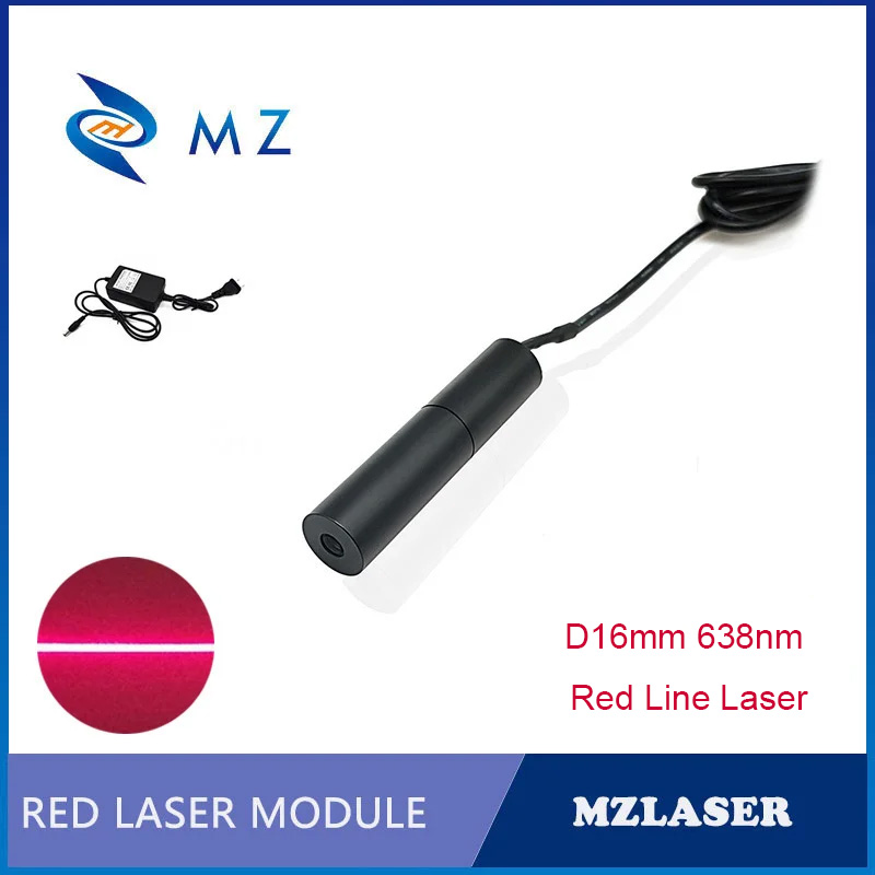 コンパクトレッドラインレーザーダイオードモジュール 638n - Industrial Laser Supply のレビューと価格