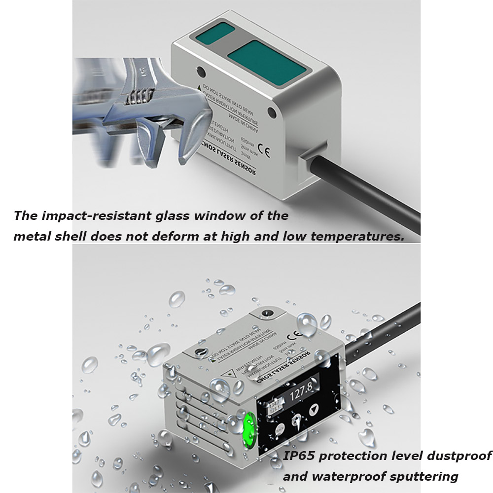 0.1mm 精度 非接触レーザー距離センサー 40‑1000 - Industrial Laser Displacement Sensor のレビューと価格